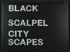 Damien Hirst - Gesigneerd boek - Black Scalpel Cityscapes kopen? Bied vanaf 1!