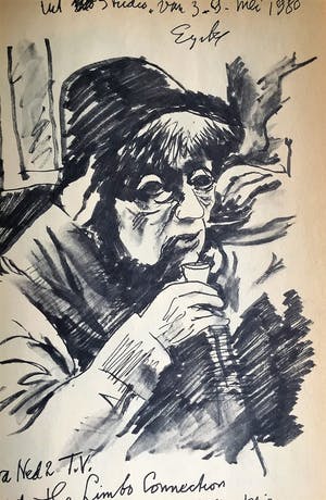 Charles Eyck - Tekening kopen? Bied vanaf 80!