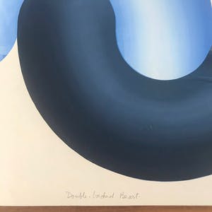 Michael Challenger - Op-Art! - Zeefdruk - 'Double Backed Beast' - 1967 - Gesigneerd kopen? Bied vanaf 1!