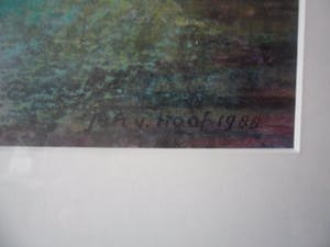 Jan van Hoof - Gemengde techniek, Z.T kopen? Bied vanaf 100!