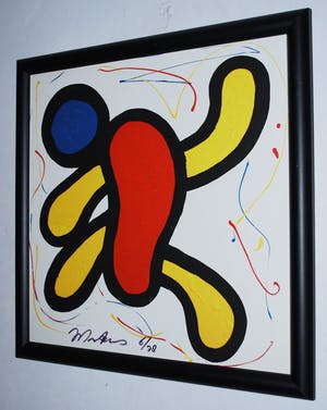 Berry Martens - Gesigneerde print op canvas/spieraam, oplage slechts 38 - EXTRA: gesigneerd boek kopen? Bied vanaf 1!