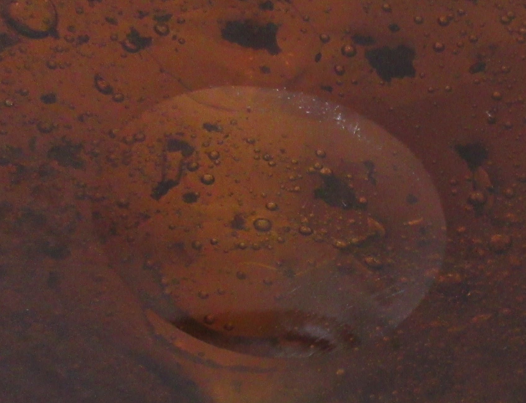 Kosta Boda - Amber glazen bubbel vaas ontwerp Erik Hoglund kopen? Bied vanaf 1!