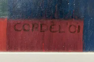 Co Cordèl - Stilleven, olieverf op hardboard (mooi ingelijst, zeer groot) kopen? Bied vanaf 1750!