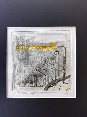 Hannes Postma - Ets (zonder titel) kopen? Bied vanaf 30!
