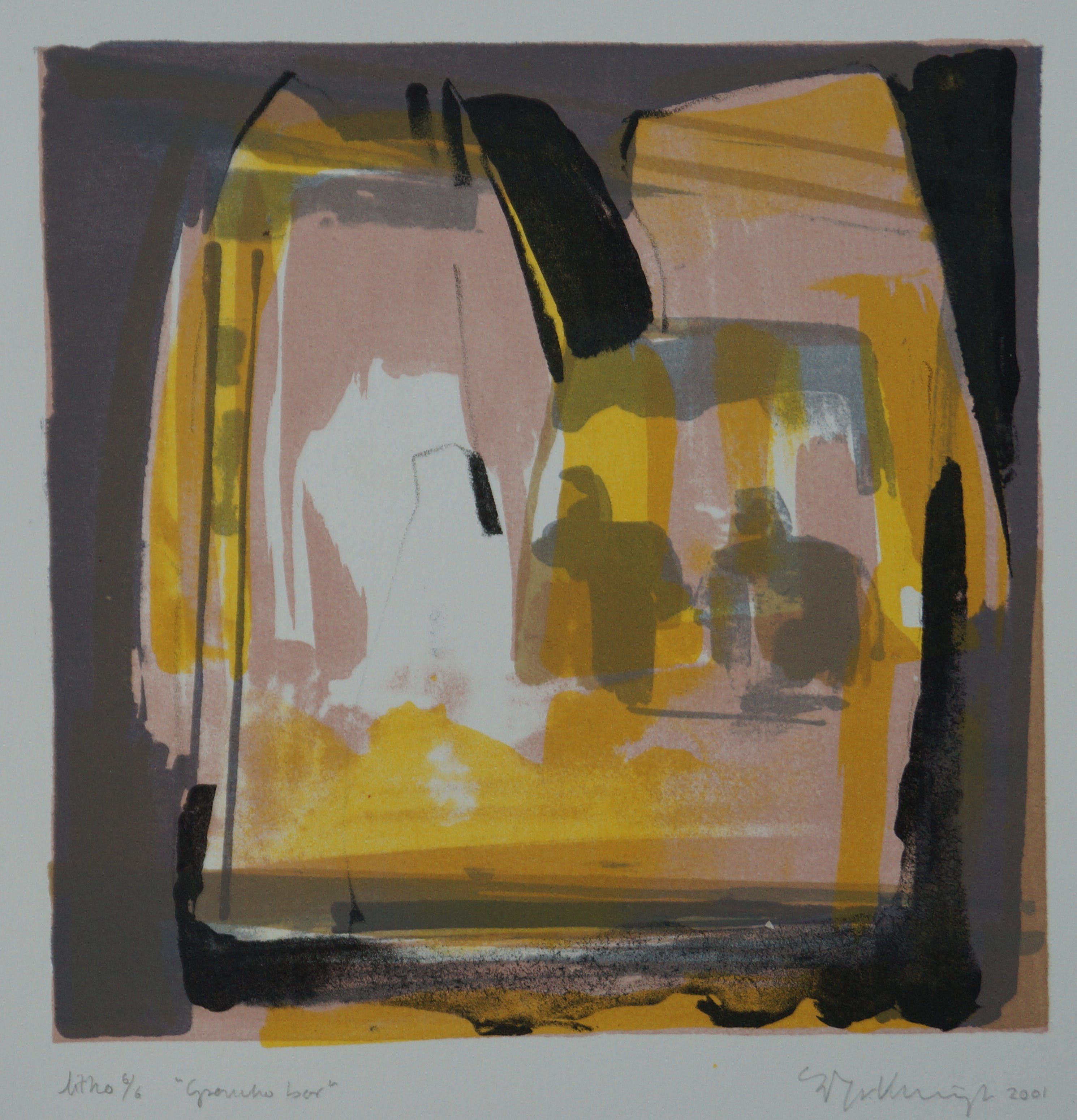 Elisabeth van Vreeswijk - gesigneerde litho -2001 kopen? Bied vanaf 18!