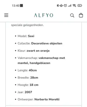 Salviati - Morberto Moretti kopen? Bied vanaf 350!