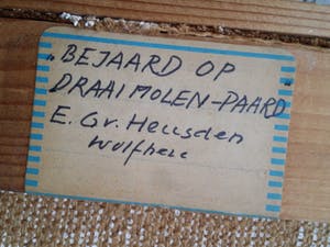 Engelbert Gijsbrecht van Heusden - Bejaard op draaimolenpaard. kopen? Bied vanaf 10!