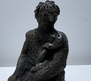 Carolein Smit - Bronzen sculptuur | Asklepios kopen? Bied vanaf 300!