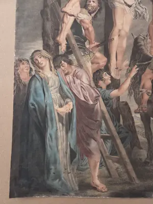 Peter Paul Rubens - De lanssteek. Jezus aan kruis. kopen? Bied vanaf 299!