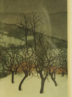 Roger Hebbelinck - 'Sneeuw in Vlaanderen' naar Valerius De Saedeleer kopen? Bied vanaf 145!