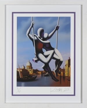 Mark Kostabi - Giclée, We still have tomorrow - Ingelijst kopen? Bied vanaf 100!