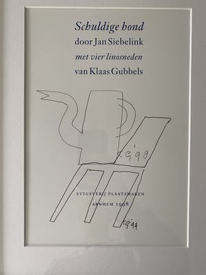 Klaas Gubbels - Tekening kopen? Bied vanaf 125!
