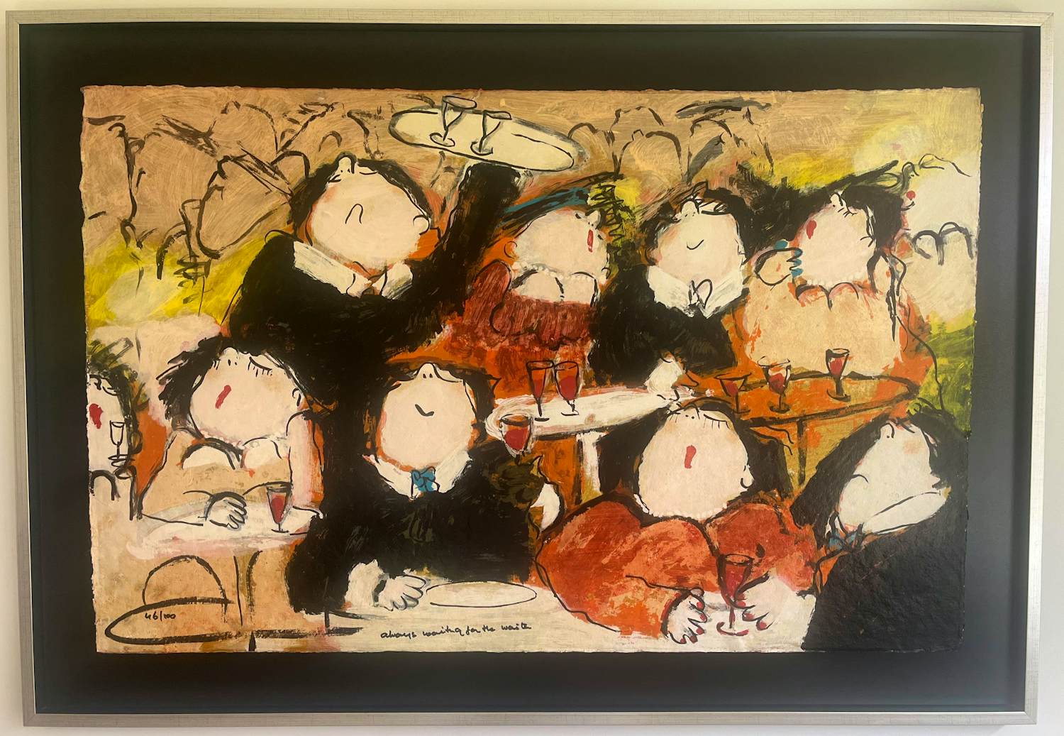 Gerdine Duijsens-Kroezen - Always waiting for the waiter kopen? Bied vanaf 750!