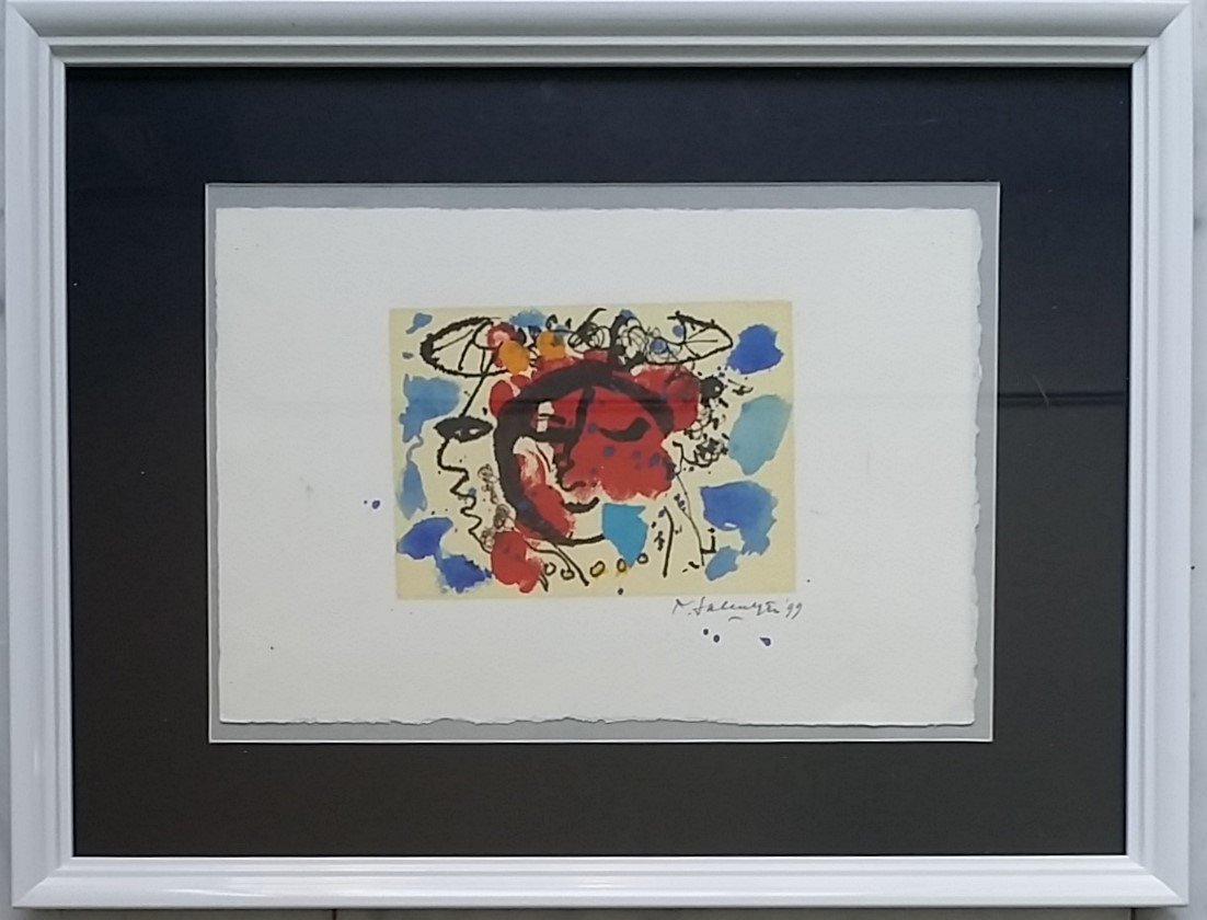 Kees Salentijn - Aquarel en inkt op papier kopen? Bied vanaf 100!