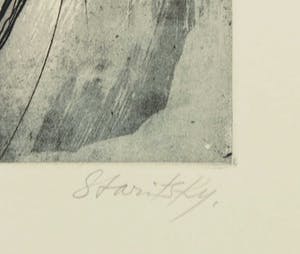 Anna Staritsky - Lot van twee etsen/aquatints, Abstracte voorstelling kopen? Bied vanaf 1!