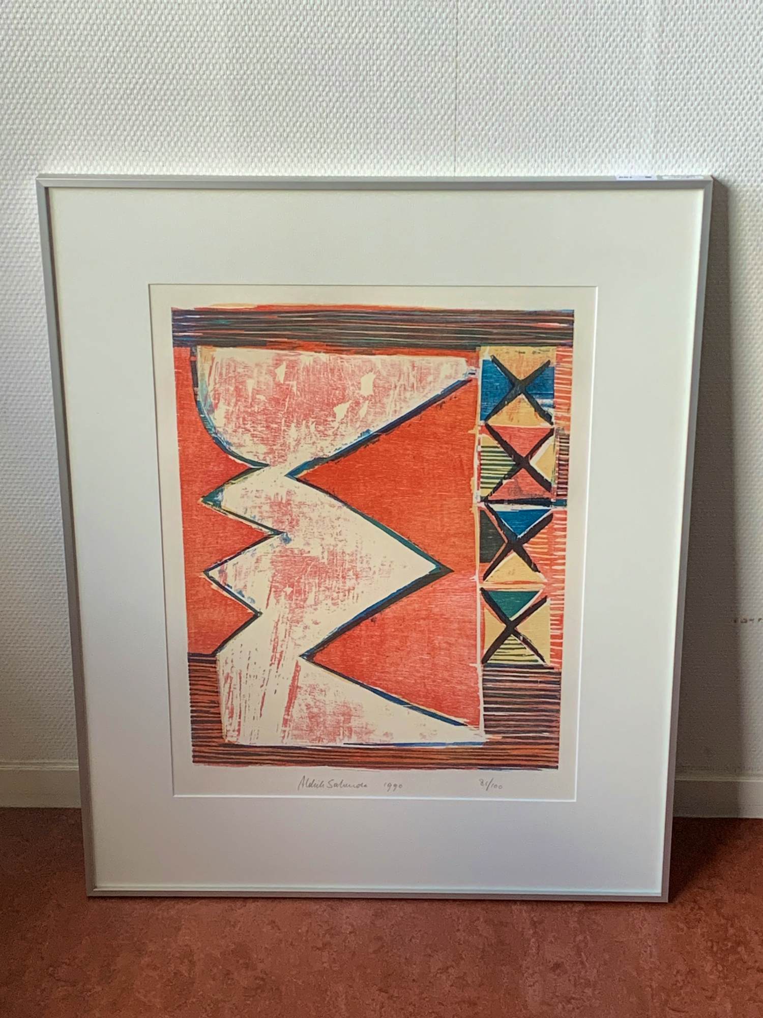 Aldrik Salverda - Houtsnede kopen? Bied vanaf 40!