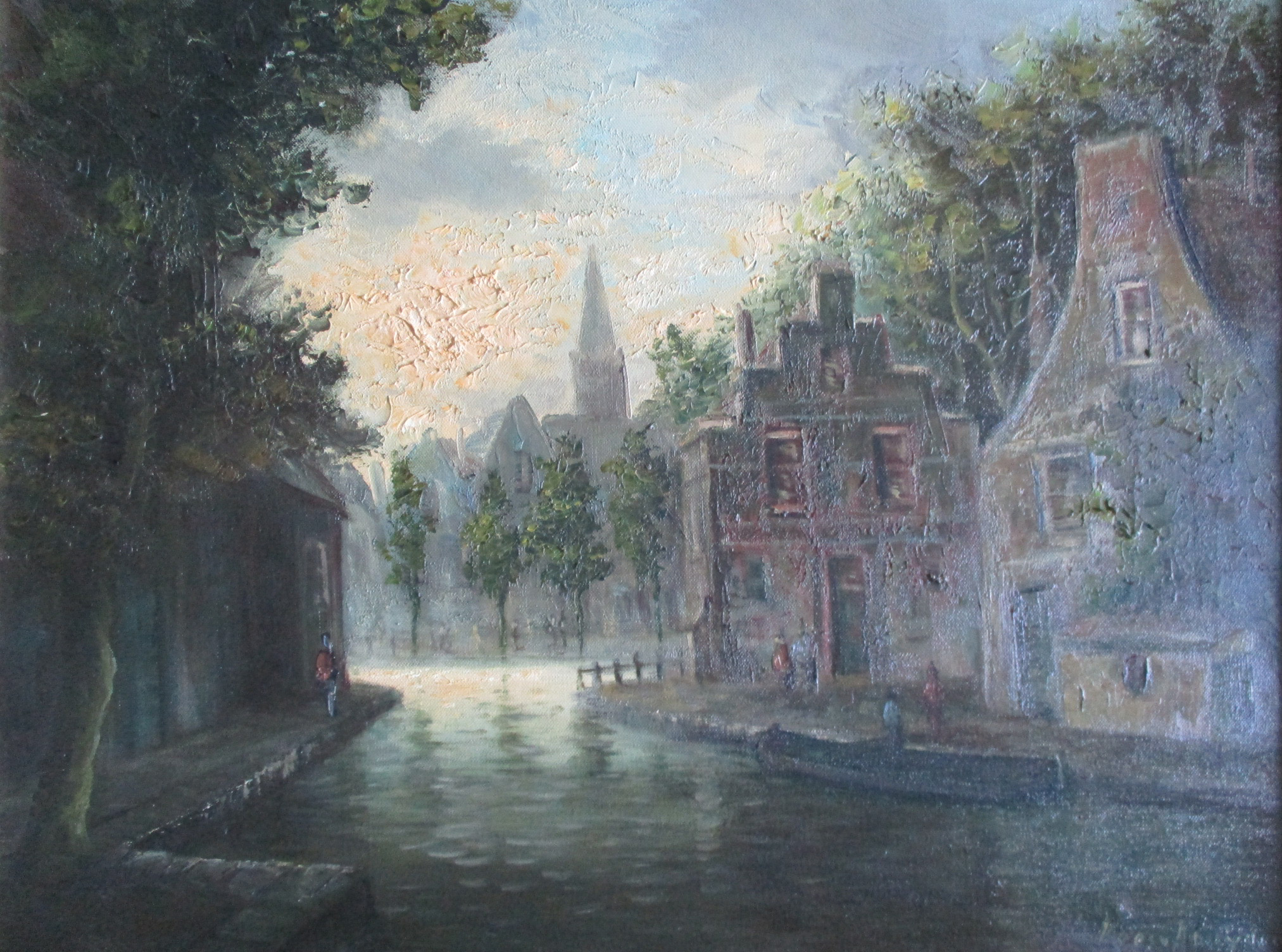 Kees van Ameijden - Stadsgezicht verkocht voor € 65!