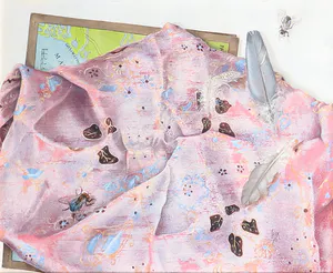 Lux Buurman - Olieverf op hardboard, Trompe l'oeil met vliegen - Ingelijst kopen? Bied vanaf 1!