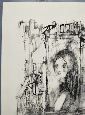 Dirkje Kuik - Petit 3 met 2 gesigneerde litho’s kopen? Bied vanaf 99!