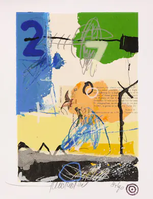 Theo Koster - Serie van 5 zeefdrukken met collage-elementen kaufen? Bieten Sie von 50!