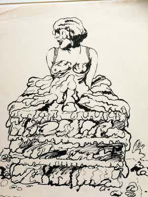 Anton Martineau - Lyrische Figuratie verkocht voor € 95!