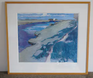 Jan Altink - Het Reitdiep bij Groningen - ingelijste litho - incl. Nunerkes 1970, oplage 400 kopen? Bied vanaf 95!