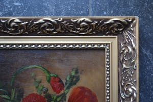 Niet of onleesbaar gesigneerd - Bloem stilleven - Olieverf op paneel kopen? Bied vanaf 10!