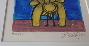 Corneille - Oog van de zomer - gesigneerd - 250ex. - 1992 kopen? Bied vanaf 195!
