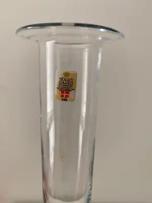 Per Lutken - Prachtige vaas High Life Cylinderisk Holmegaard 1979 kopen? Bied vanaf 29!