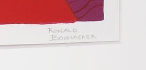 Ronald Boonacker - Zeefdruk, Tanzania II - Ingelijst (Groot) kopen? Bied vanaf 60!