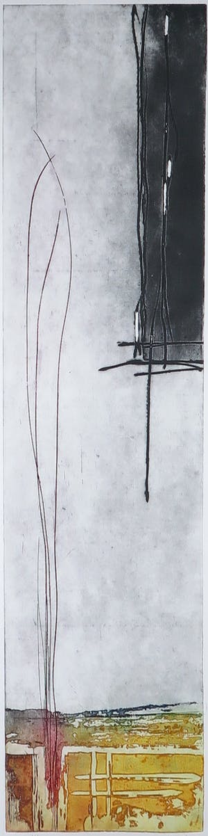 Olivier Beijn - Kleurenets, Zonder titel - Ingelijst (Groot) kopen? Bied vanaf 35!