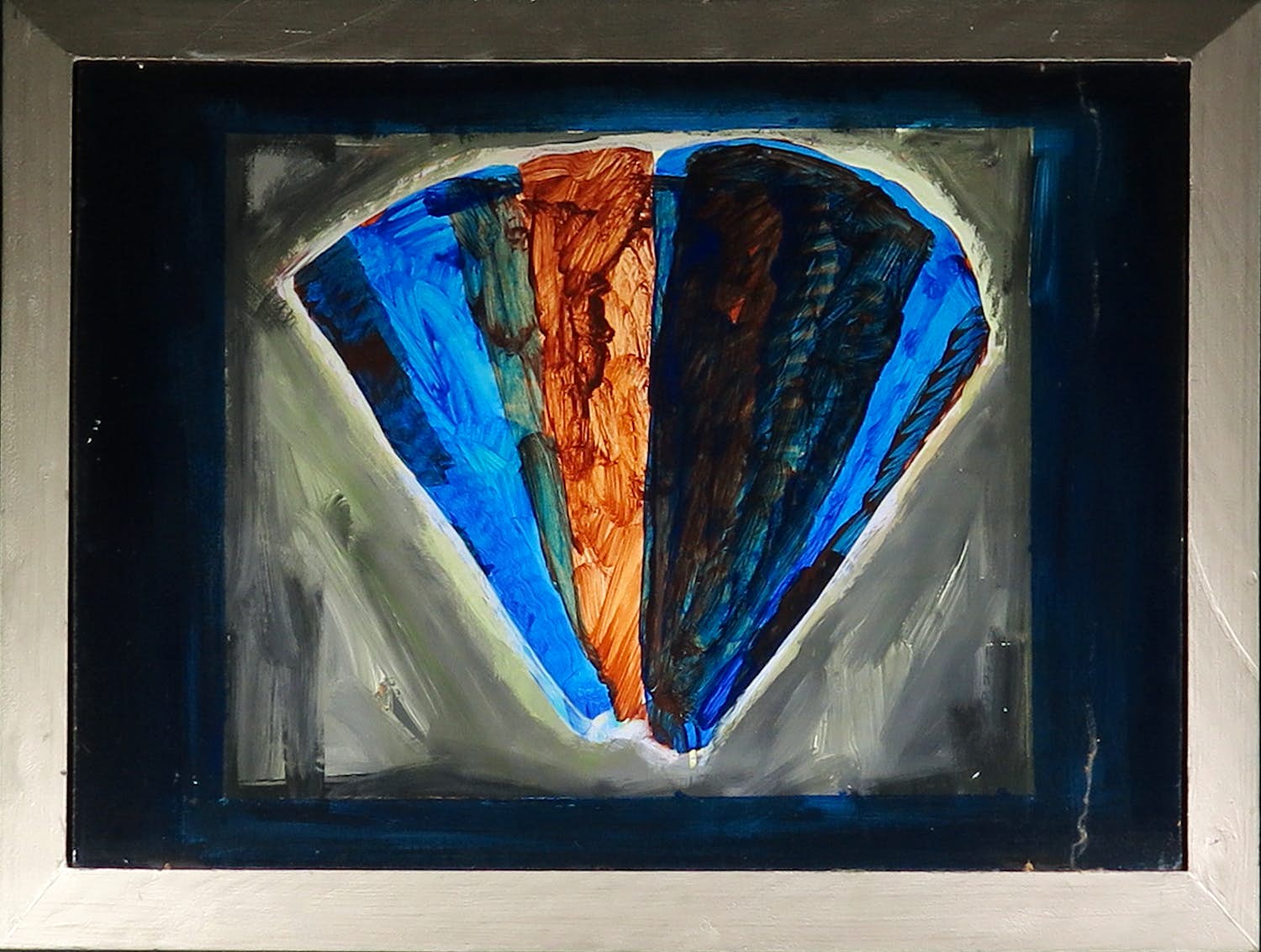 Willem Willemse - Acryl op paneel, Zonder titel - Ingelijst kopen? Bied vanaf 1!