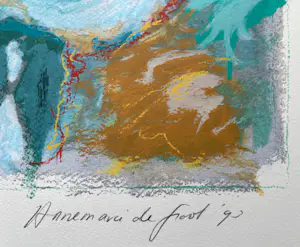 Annemarie de Groot - handgesigneerde zeefdruk | 'Circus' | 1993 kopen? Bied vanaf 20!