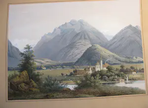 AcheterHenri Knip - Berglandschap Zwitserland Interlaken Bern? Enchérissez de 295!