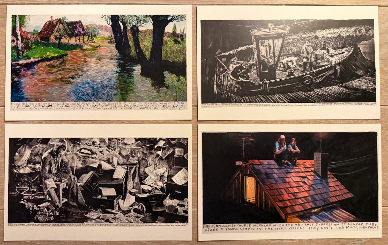 Rinus Van de Velde - 4 exclusieve kunstkaarten nav de tentoonstelling in Voorlinden kopen? Bied vanaf 160!