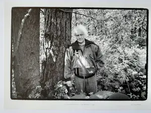 Jan Wolkers - Zeefdruk Winterbeeld XIII + gedicht + foto van Jan Wolkers kopen? Bied vanaf 160!