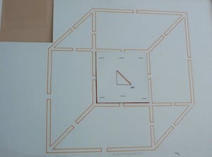 Nato Frascà - Stifttekening: Quarantacinquegradi - Geometische voorstelling - 1972 kopen? Bied vanaf 275!