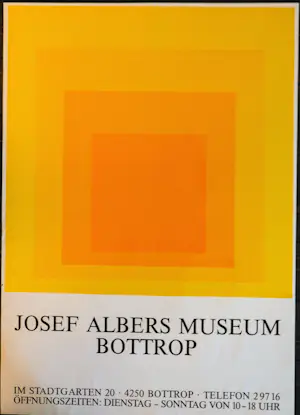 Josef Albers - tentoonstellingsaffiche kaufen? Bieten Sie von 45!