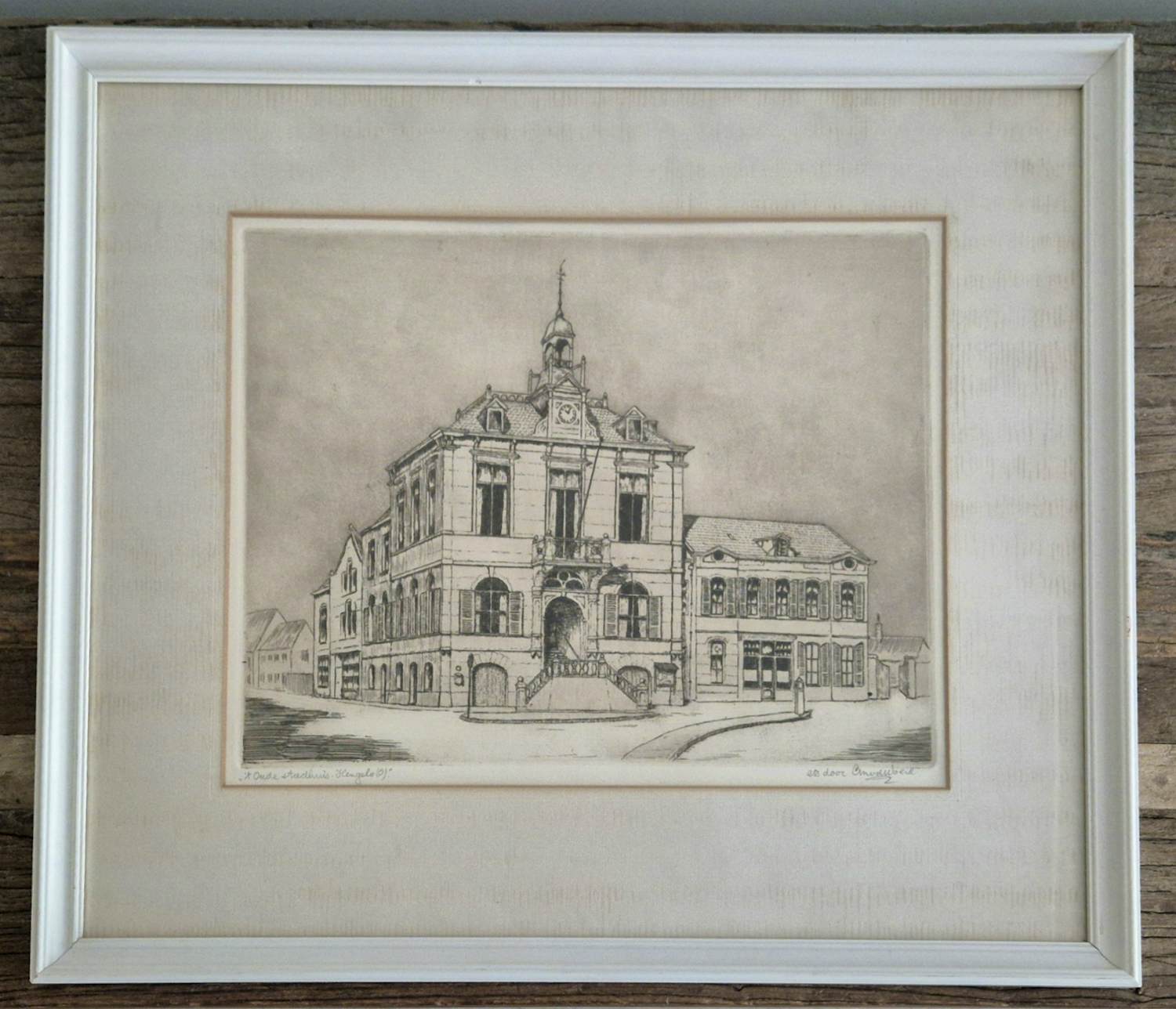 Cor van der Woerd - 't Oude stadhuis van Hengelo(o) kopen? Bied vanaf 50!