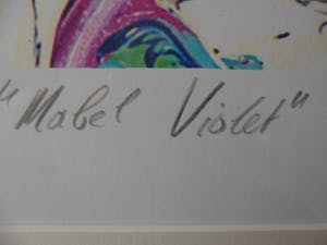 JAS - Mabel Violet, zeefdruk . kopen? Bied vanaf 40!