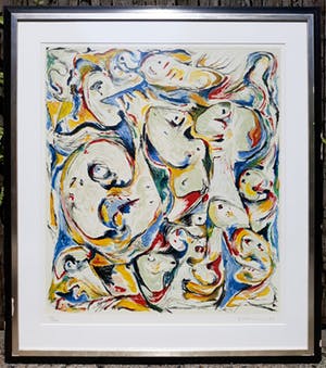 Theo Wolvecamp - Hoofden, zeefdruk (mooi ingelijst, groot!) kopen? Bied vanaf 750!