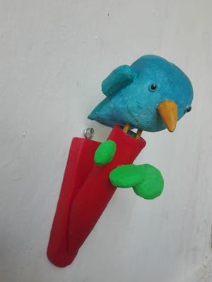 Peter Bastiaanssen - Vogel op tak, zonder titel kopen? Bied vanaf 90!