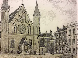Willem Veldhorst - Den Haag. Binnenhof kopen? Bied vanaf 1!