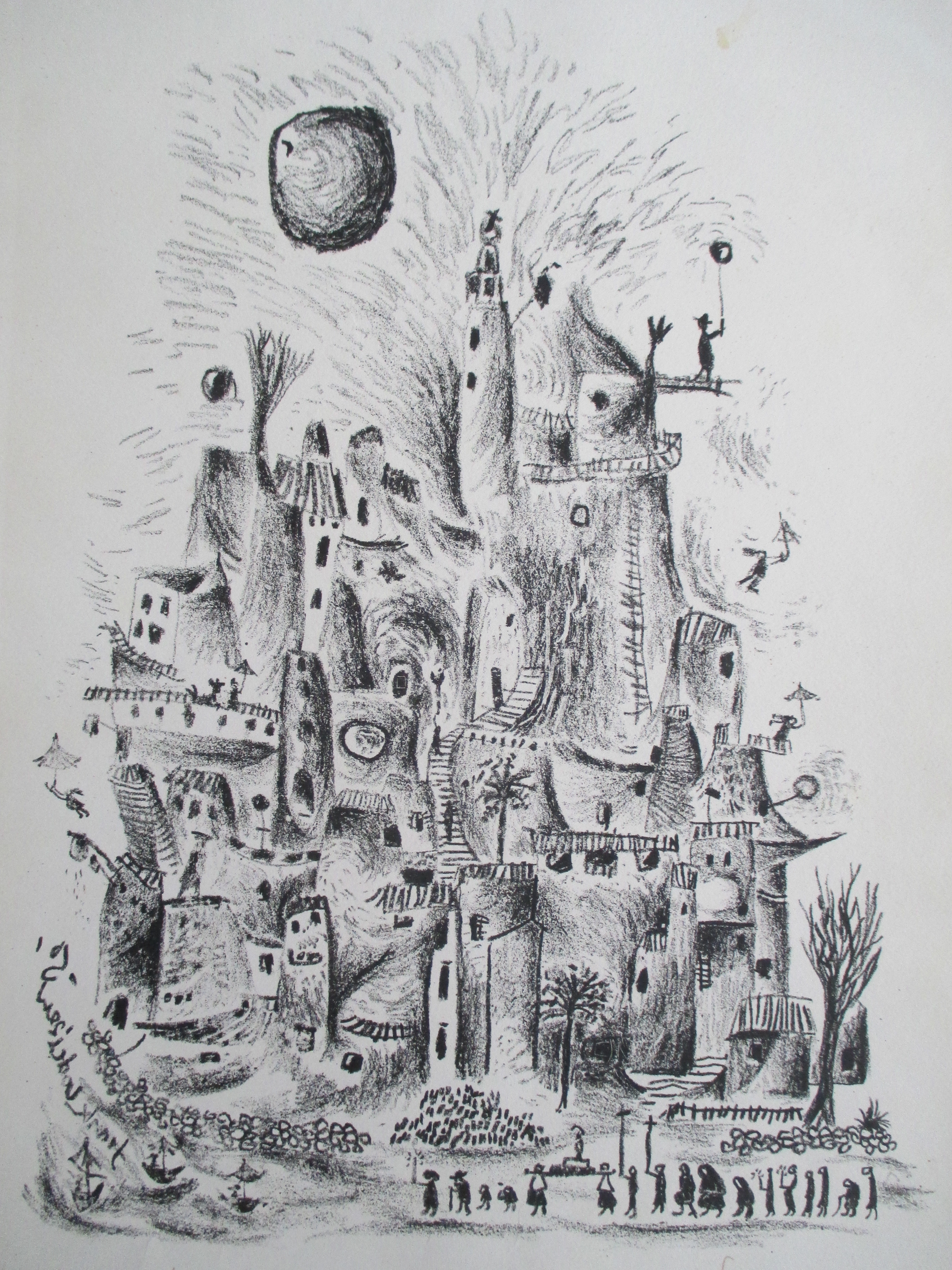 Frank Lodeizen - litho, kleine oplage kopen? Bied vanaf 25!
