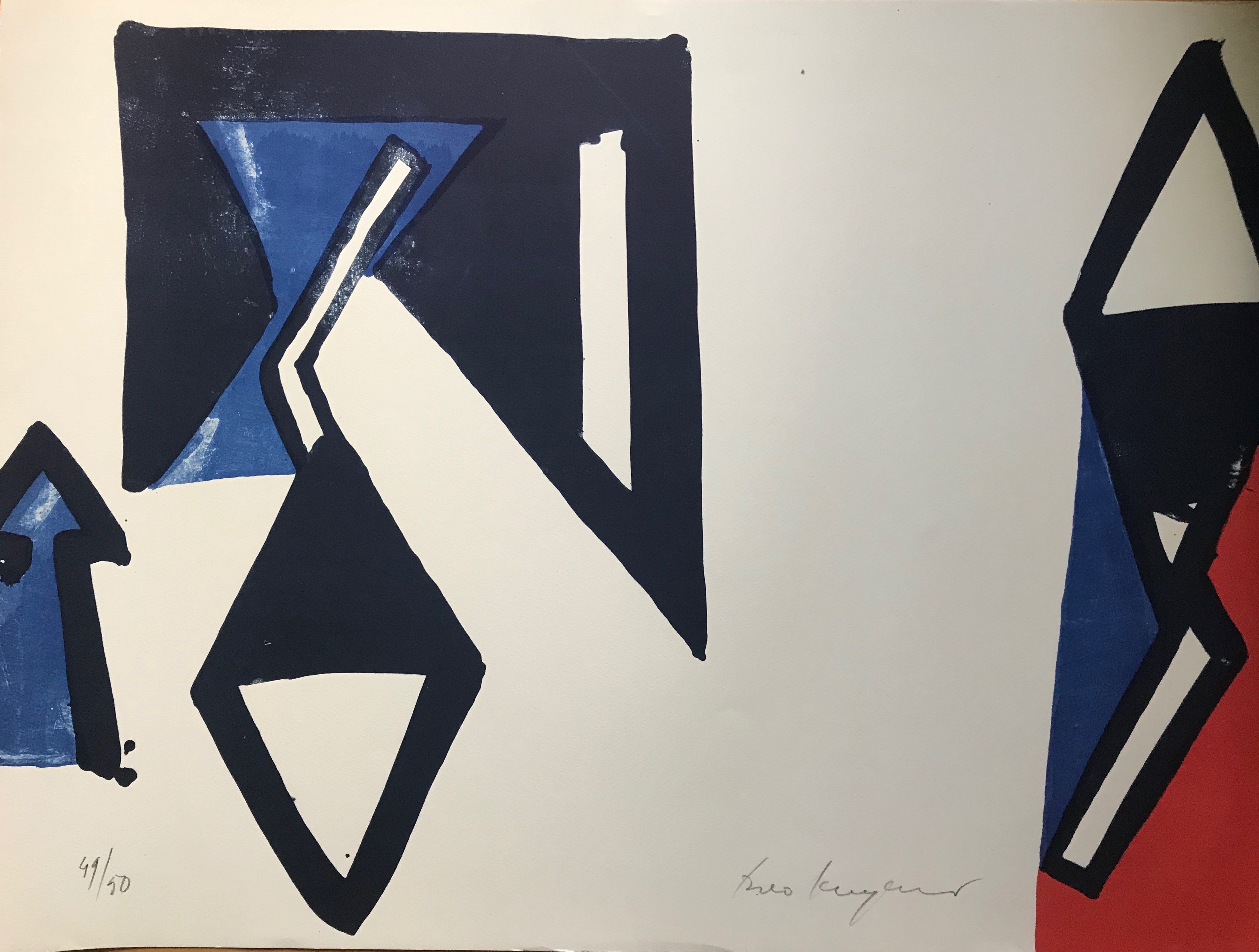 Theo Kuijpers - Theo Kuijpers - Zeefdruk - Gesigneerd - 49/50 verkocht voor € 1!