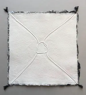 Shinkichi Tajiri - aquagravure ’Knoop’ - minimalistisch en kleurrijk - 1993- oplage 35 kopen? Bied vanaf 375!