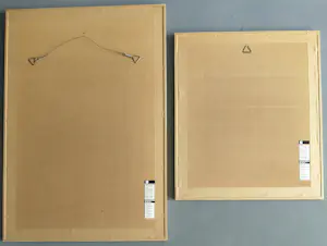 John Raedecker - 2 stuks ingelijste litho’s – man met vogel en balletdanseres kaufen? Bieten Sie von 69!