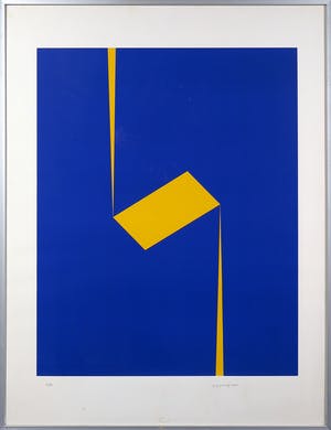 Yahya Youssef - Zeefdruk, Portefeuille I- Ingelijst kopen? Bied vanaf 1!