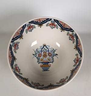 Koninklijke Tichelaar Makkum - Aardewerken schaal nr. 606 kopen? Bied vanaf 50!