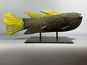 Bobo - 200518 - Old African Bozo fish marionet - Mali kopen? Bied vanaf 55!